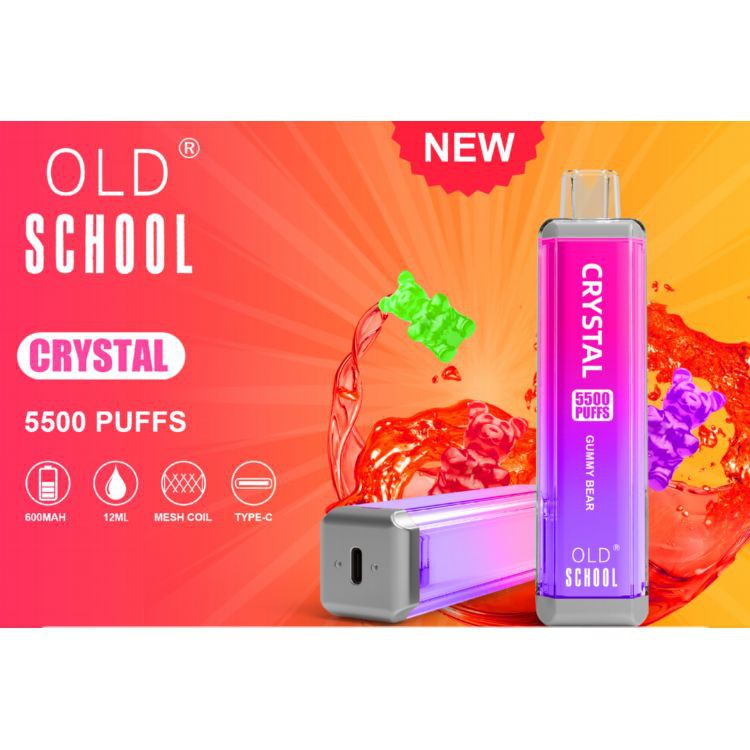Crystal 5500 Puffs Vape desechable